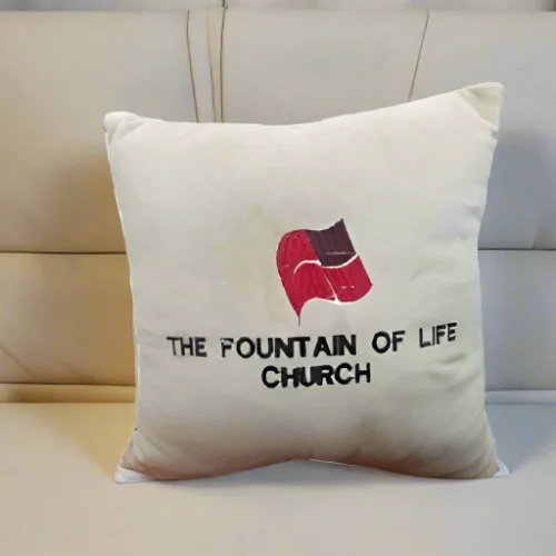 Customized Throw Pillows with logo