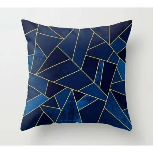 Galaxy Stars Mosaic Square Pillow