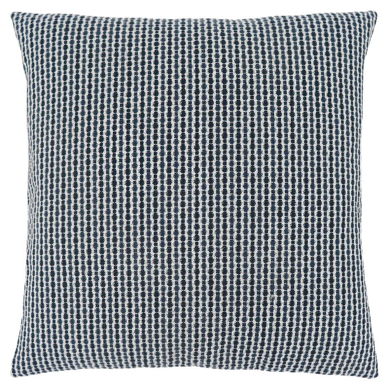 Monarch Pillow - 18"X 18" Light Dark Blue Abstract Dot 1Pc