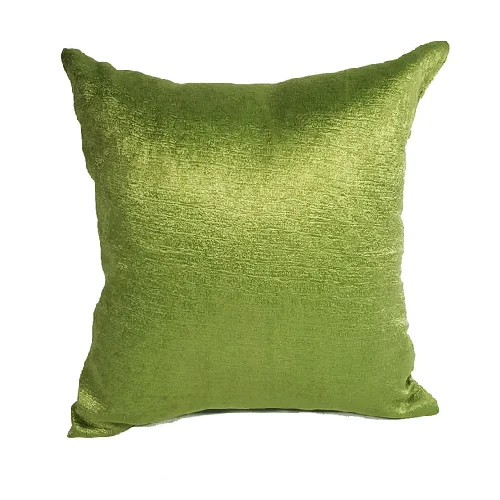 Textured Green  Throw Pillow