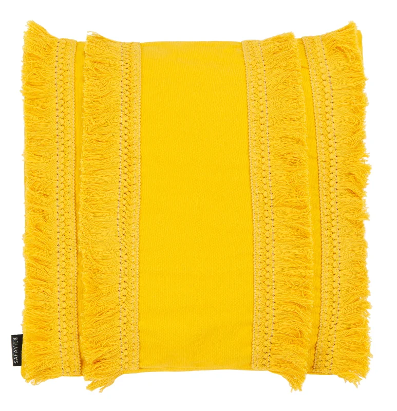 Yellow Grema Pillow 16" x 16"