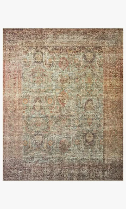 Georgie GER-03 Jade/Sunset Rug