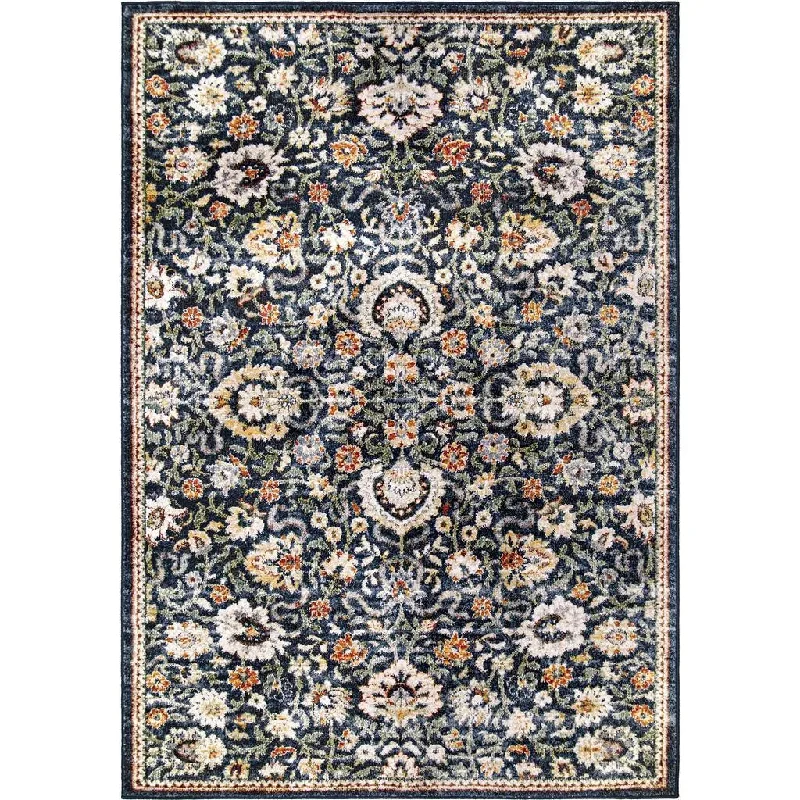 Imperial By Palmetto Living 9516 Tennyson Distressed Navy Rugs