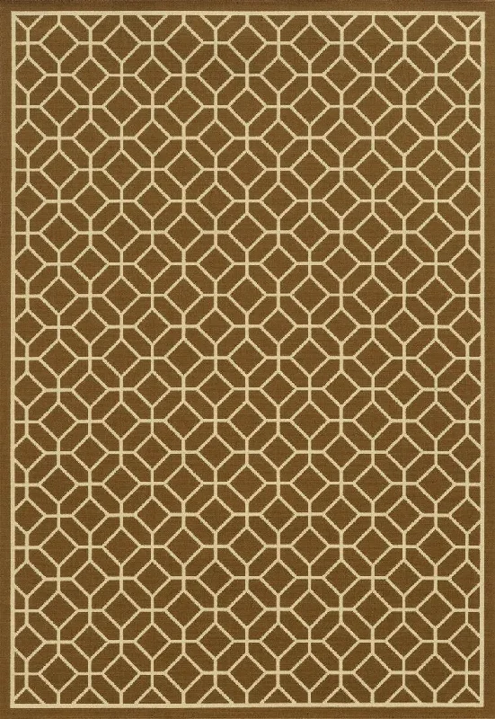 Riviera 4771L Brown/ Ivory Rug