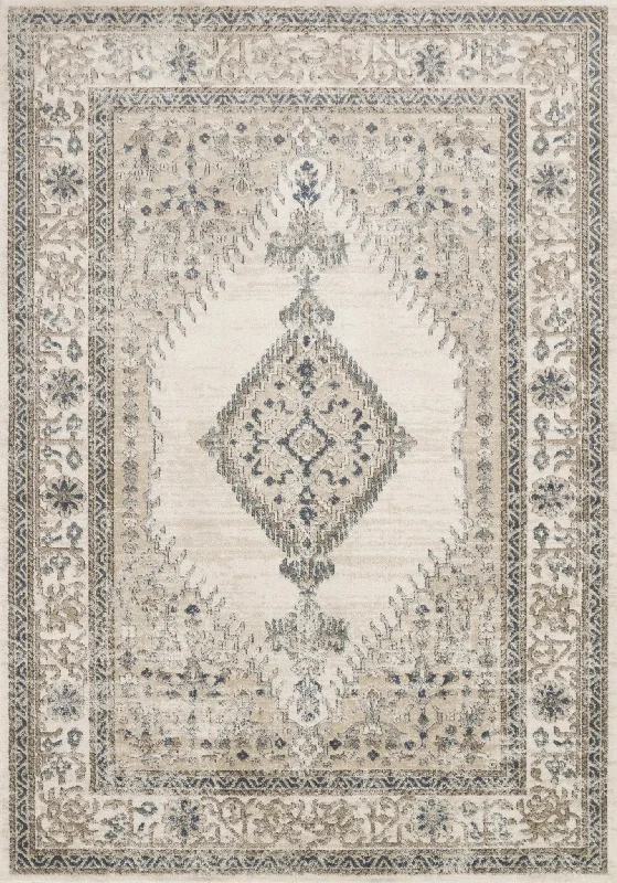 Teagan TEA-02 Oatmeal/Ivory Rug