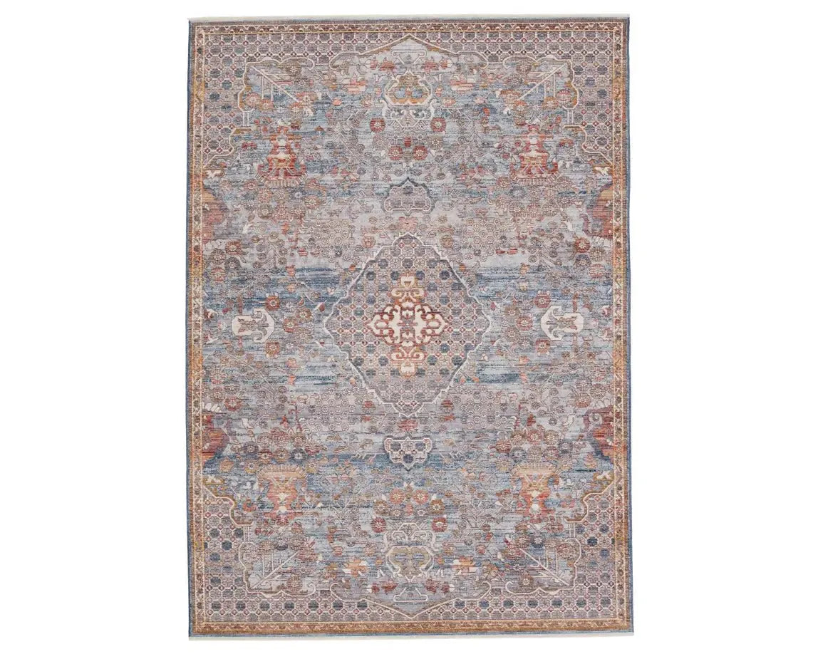 Terra TRR10 Blue/Orange Rug