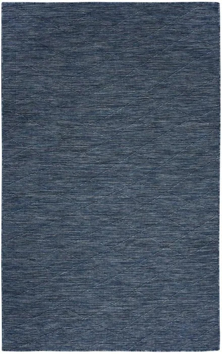 Washable Solution WSL01 Navy Blue Rug