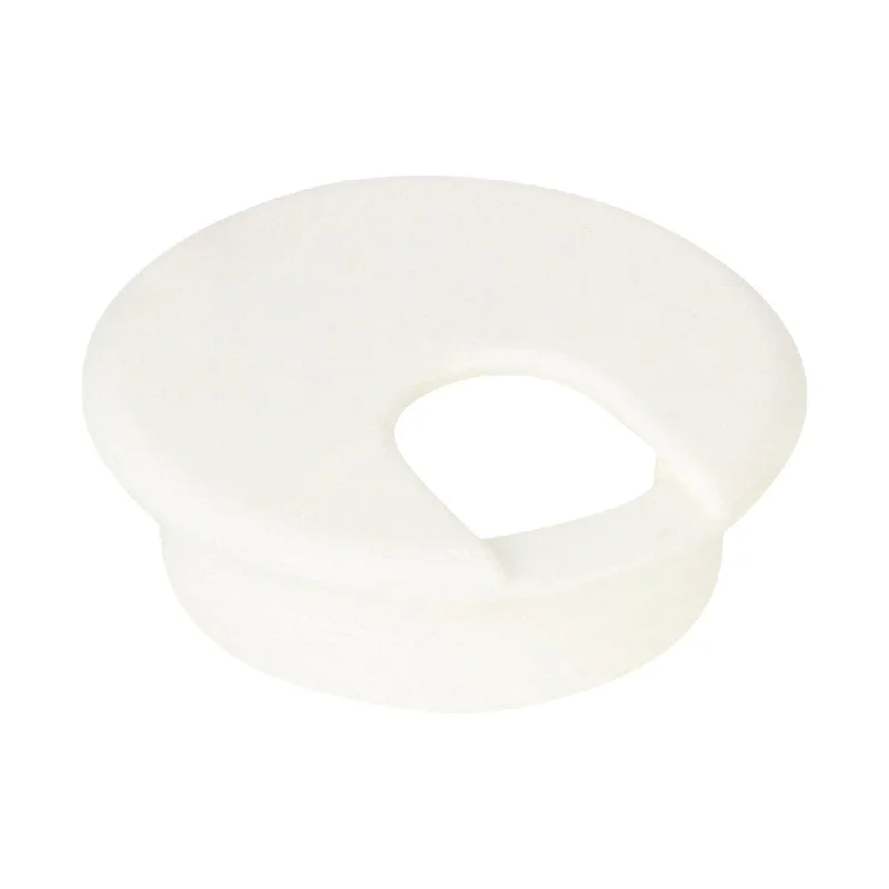 10 Pack Rok Hardware Round Grommet, 3" (76mm)  Diameter, White