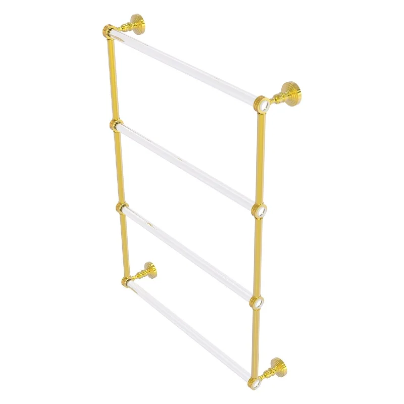 Allied Brass Pacific Grove Collection 4 Tier Ladder Towel Bar with Dotted Accents