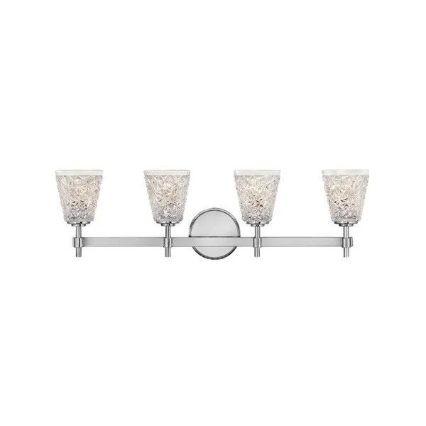 Amabelle 4-Light Chrome Vanity