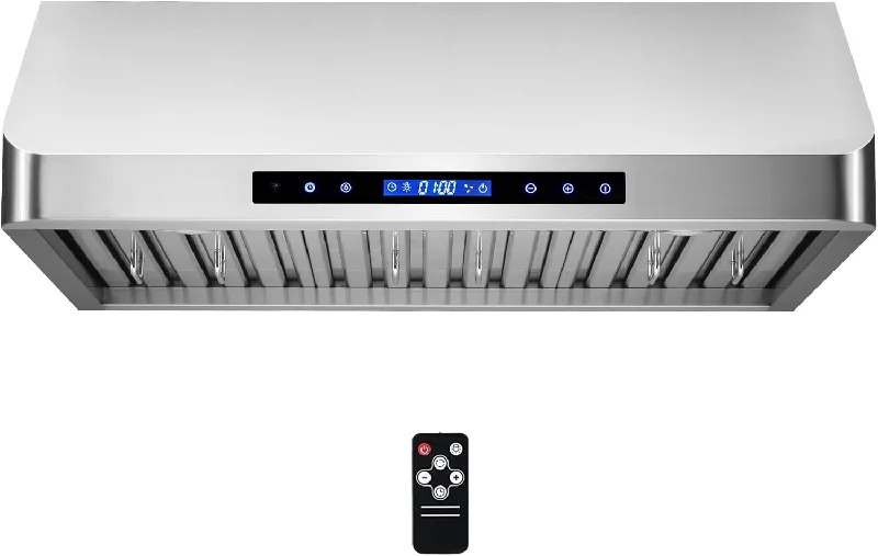 COSMO COS-QS75 30 in. Under Cabinet Range Hood with 500 CFM, Permanent Filters - $260