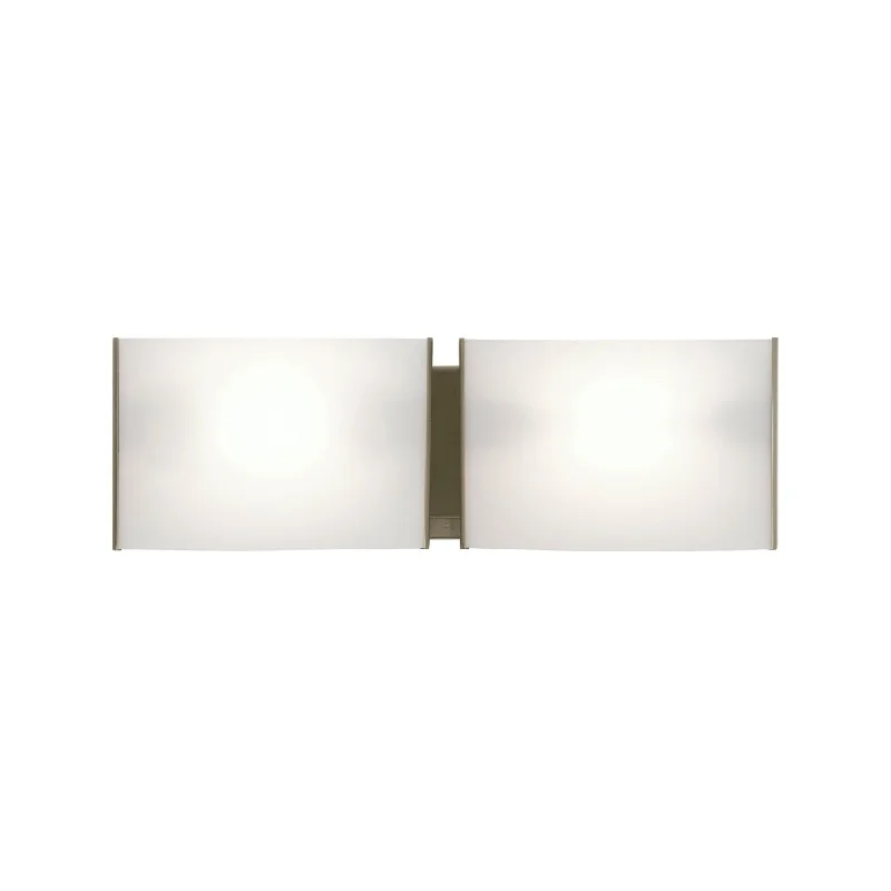 DVI Lighting DVP1757SNOP Two Light Vanity Mega Vanguard Satin Nickel - One Size