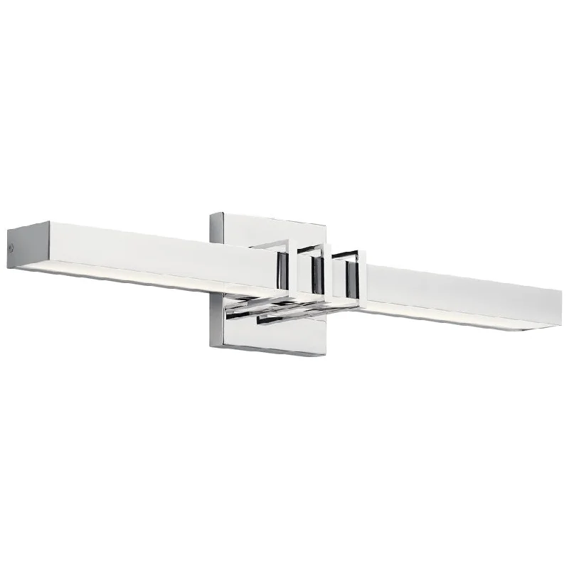 Elan Alloy Integrated LED Chrome Vanity