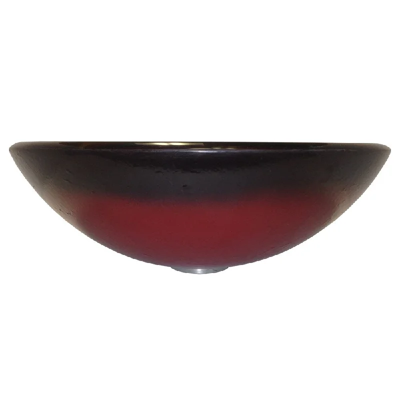 Fuoco Tempered Glass Vessel Sink