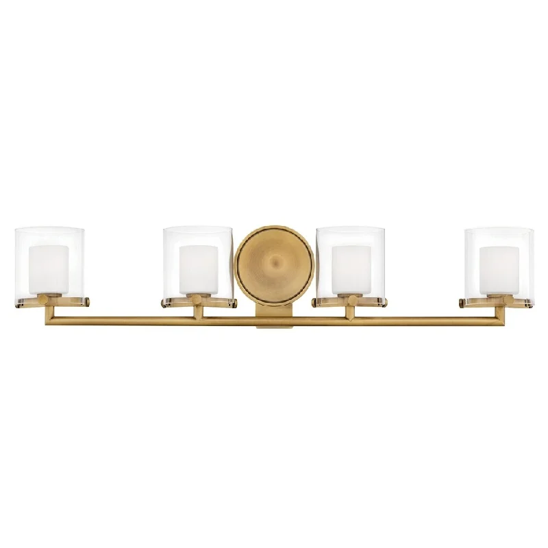 Hinkley Rixon 4-Light Vanity Light in Heritage Brass