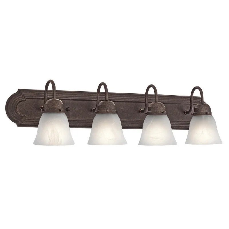 Kichler Lighting Utilitarian 4-light Tannery Bronze Bath/Vanity Light