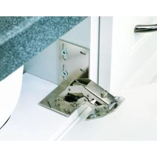 Rev-A-Shelf Euro Face Frame Tip-Out Tray Hinge Chrome