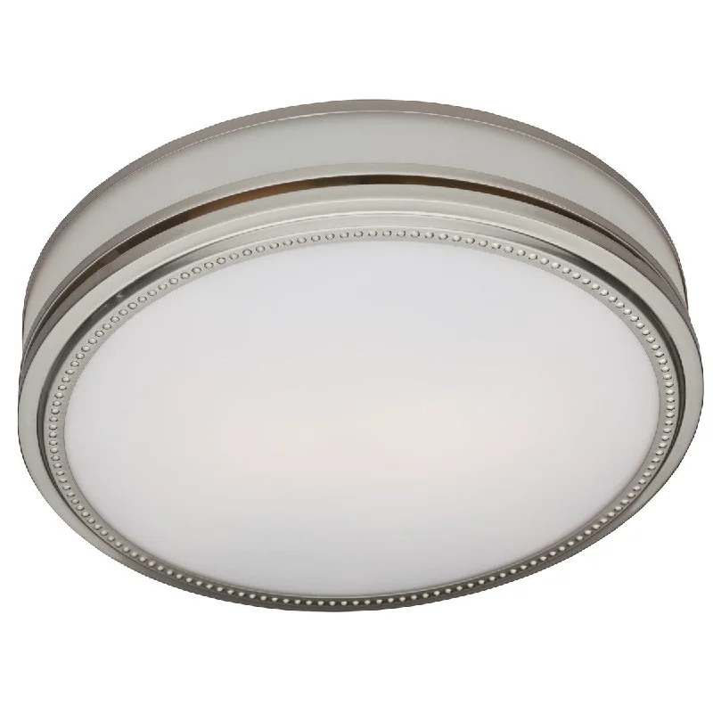 Riazzi Decorative Bath Fan with Lighting - Silver