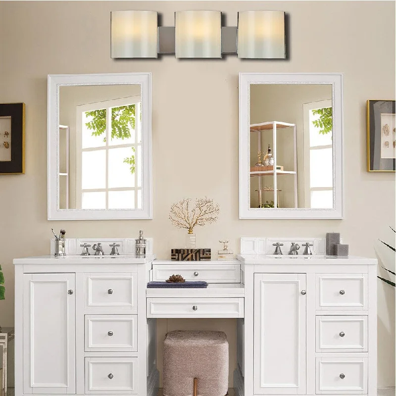 Soho 3 Light Vanity Lighting - Satin Nickel