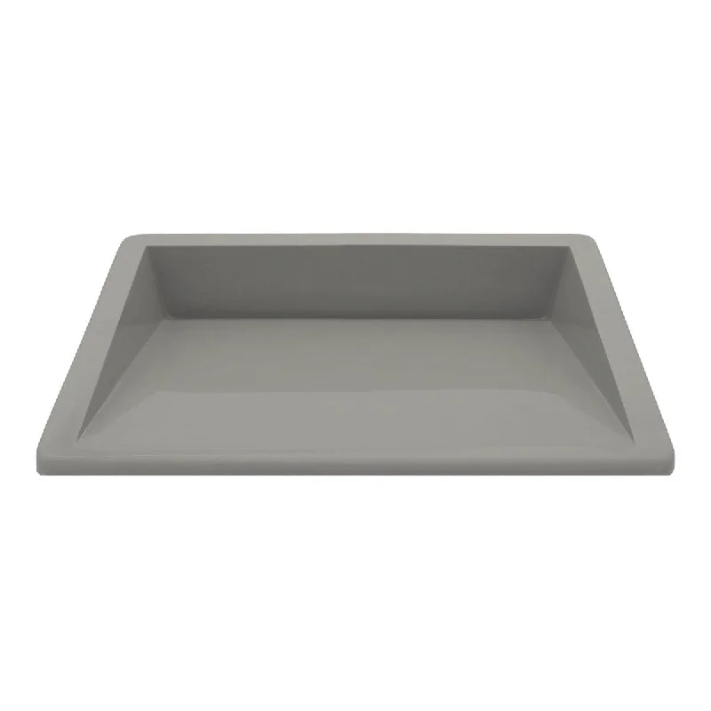 Undermount Ramp20 Sink Haze Gray Gloss - 20x13"