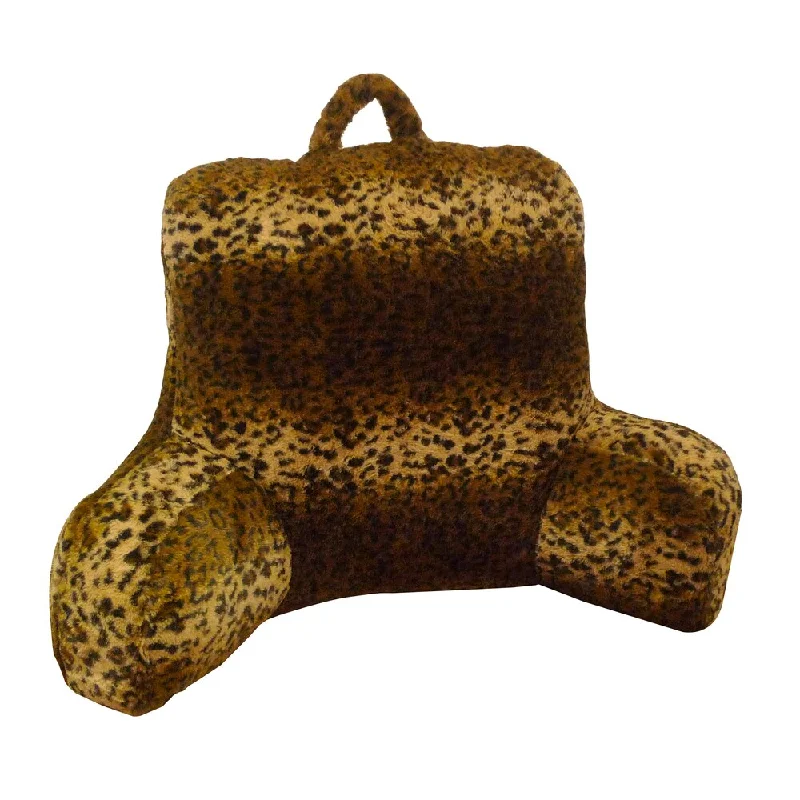 Cheetah Animal Fur Wheat Bedrest/ Lounger