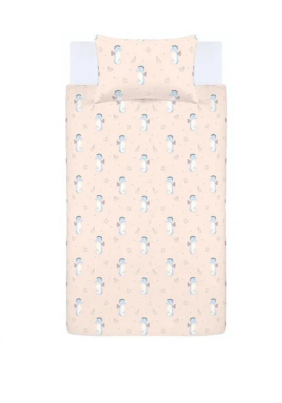 Bianca Home Kids Seahorse Duvet Set, Pink