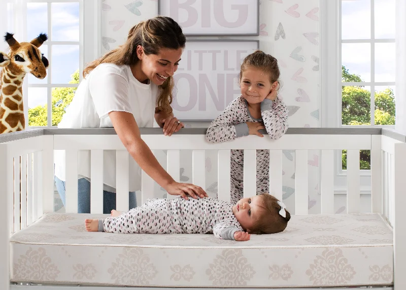 BeautySleep Naturally Willow Crib and Toddler Mattress