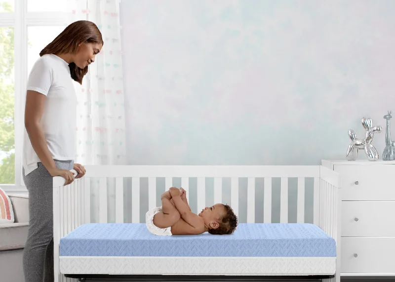 Breathe Mattress - Breathable Baby Crib and Toddler Mattress with Cloud Core