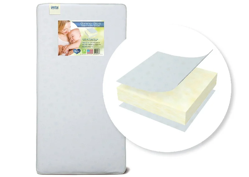 Glimmer Stars Crib & Toddler Mattress