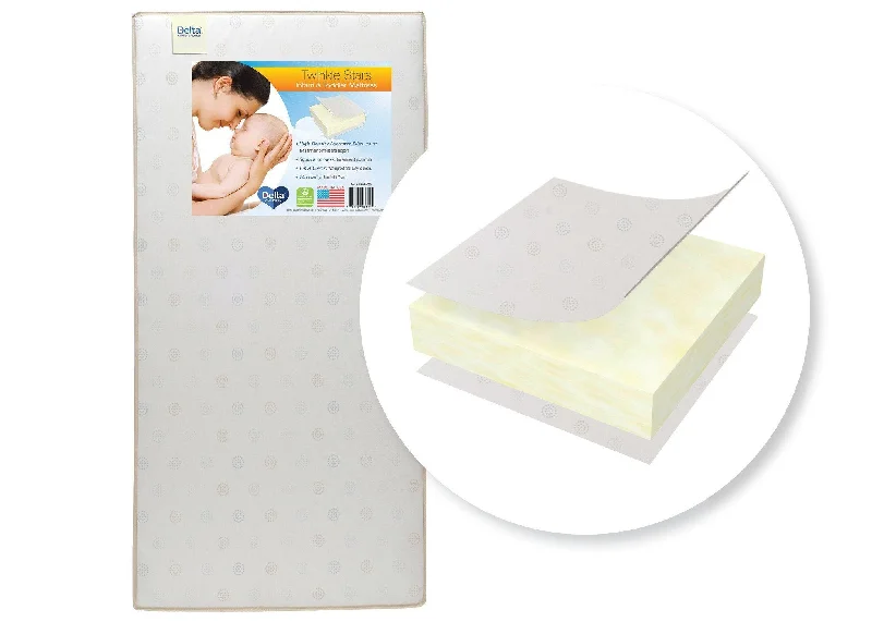 Twinkle Stars Crib & Toddler Mattress