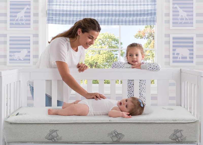 Serta Perfect Sleeper Cheery Days Crib and Toddler Mattress