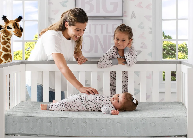 Serta Perfect Slumber Dual Sided Recycled Fiber Core Crib and Toddler Mattress