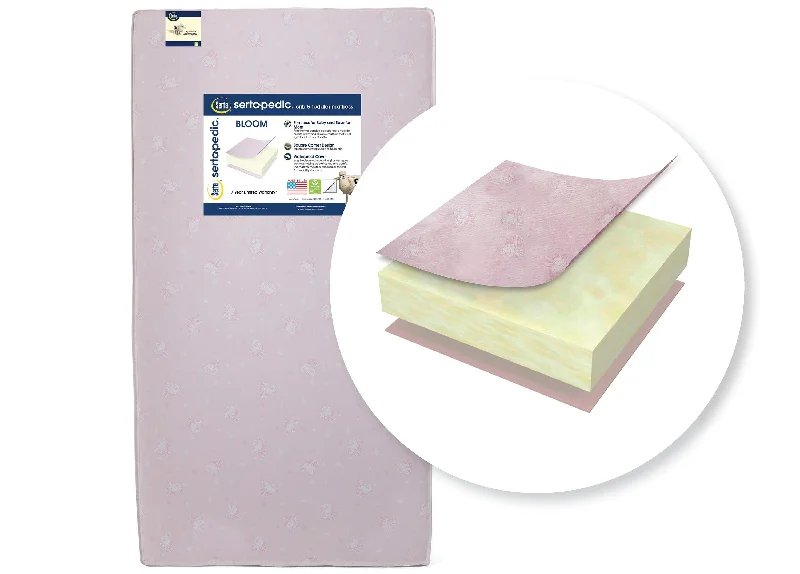 Sertapedic® Bloom Crib and Toddler Mattress