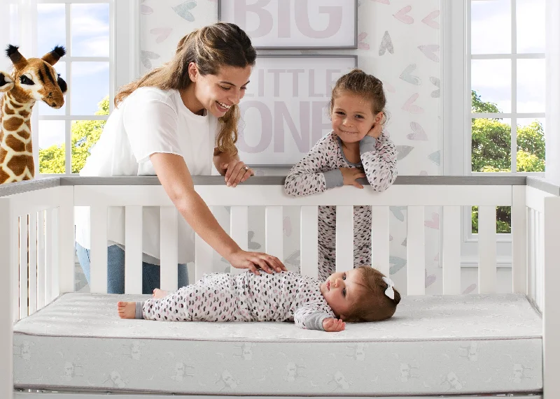 SleepTrue Sparkling Sky 5-Inch Crib and Toddler Mattress